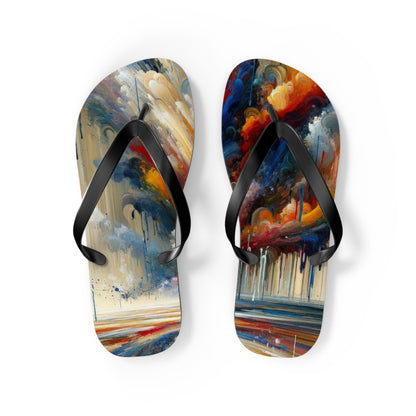 Grandiose Transformation Tachism Flip Flops