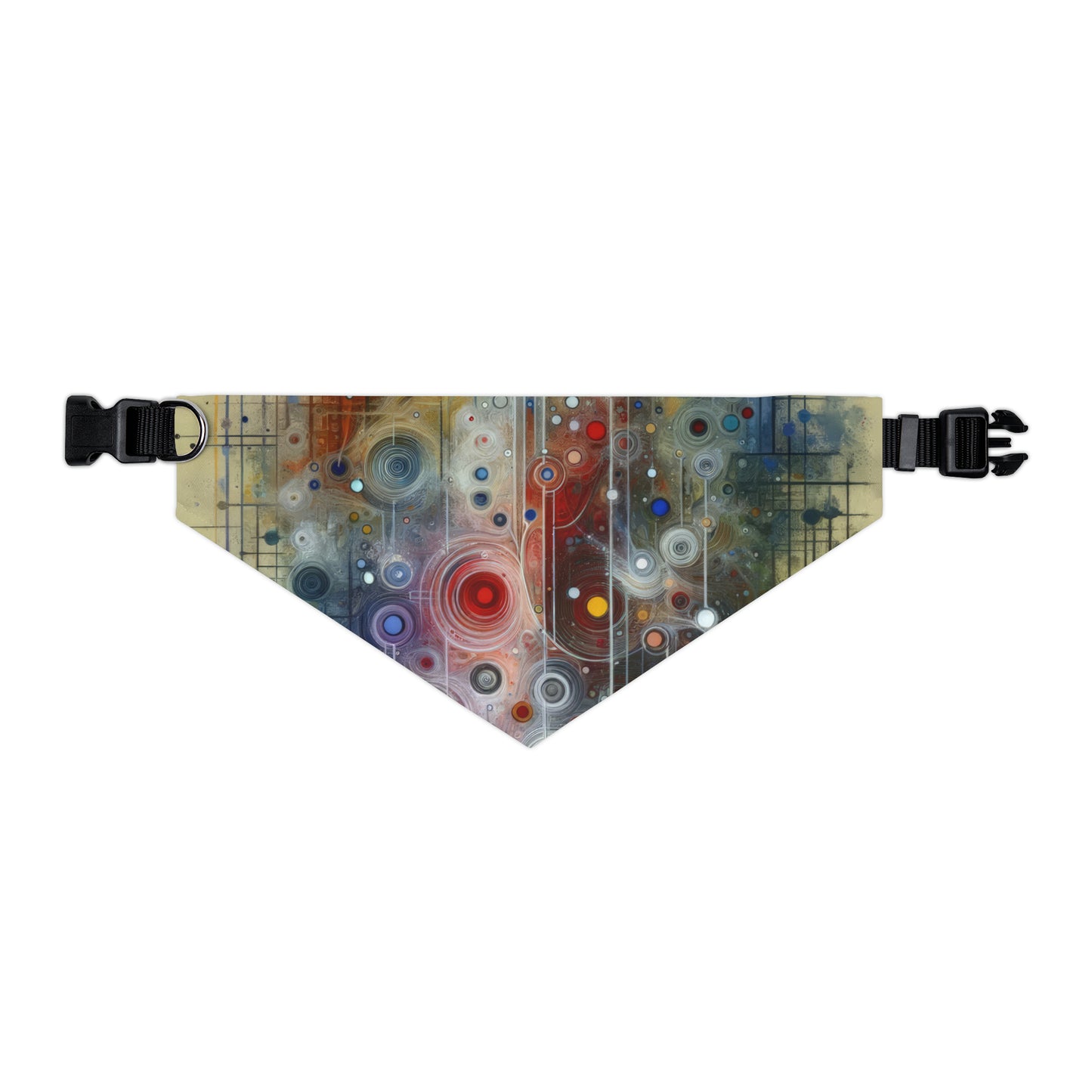 Awakenings Interconnectedness Tachism Pet Bandana Collar