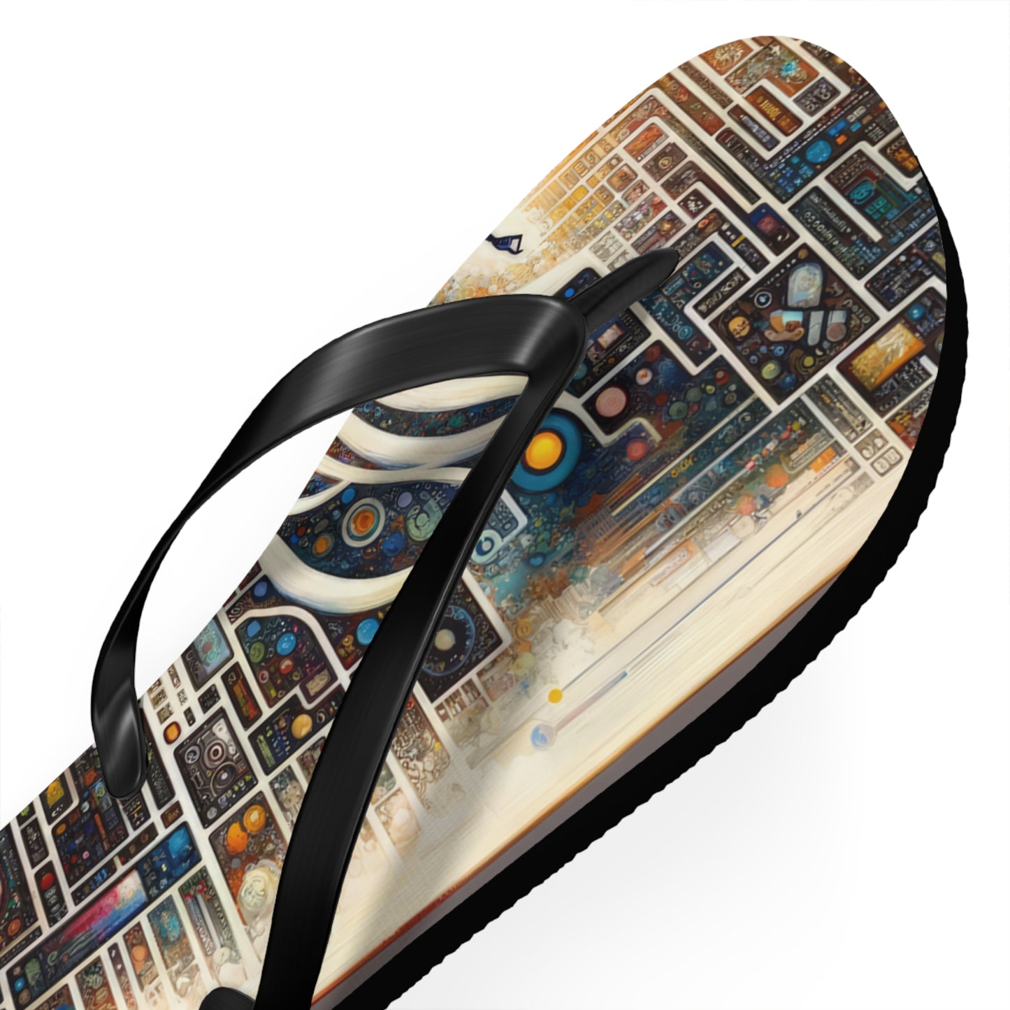 Syncing Silicon Spirituality Flip Flops
