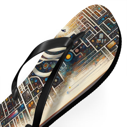Syncing Silicon Spirituality Flip Flops