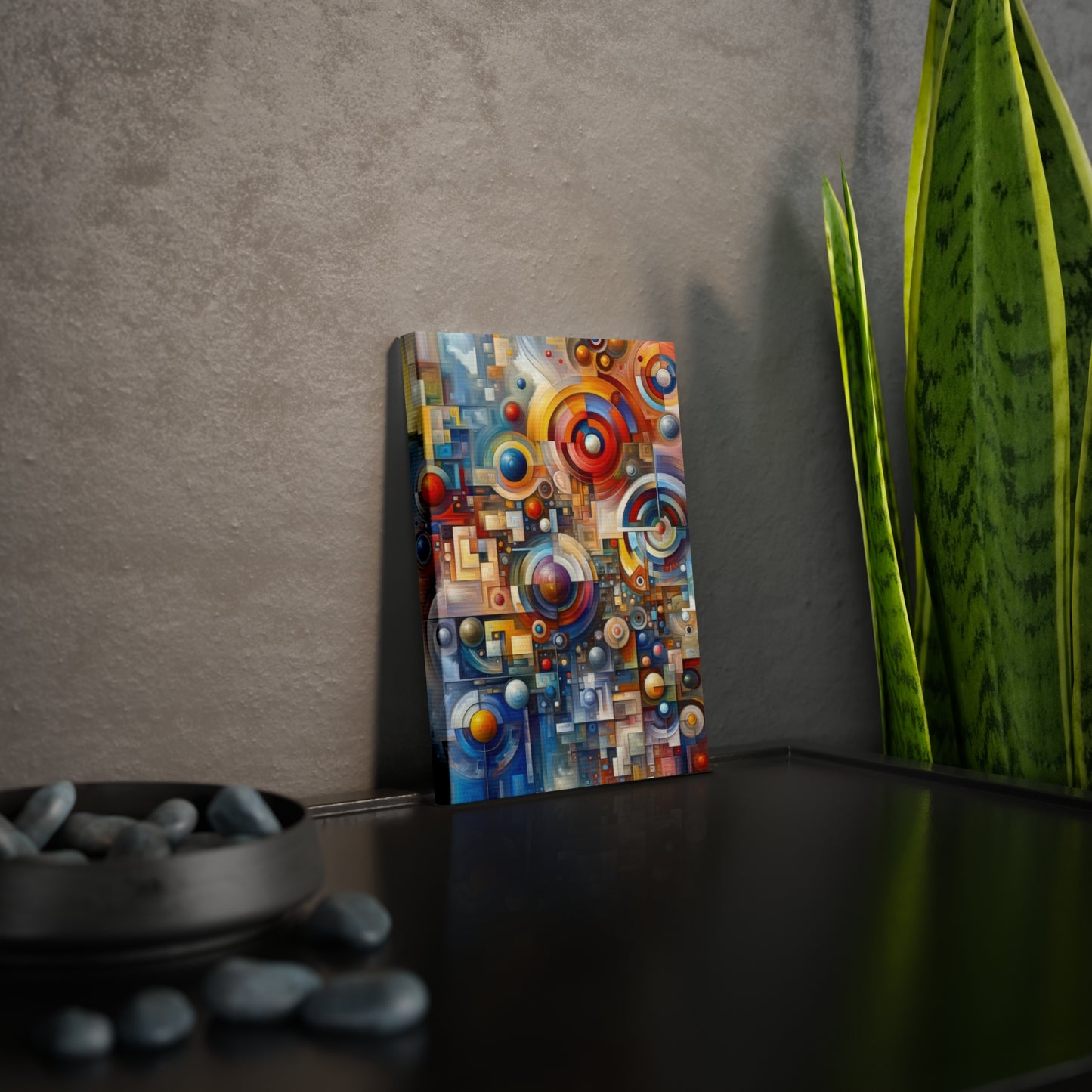 Coexistence Harmony Code Canvas Photo Tile