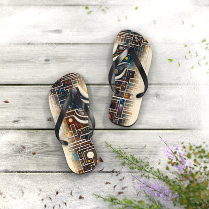 Syncing Silicon Spirituality Flip Flops