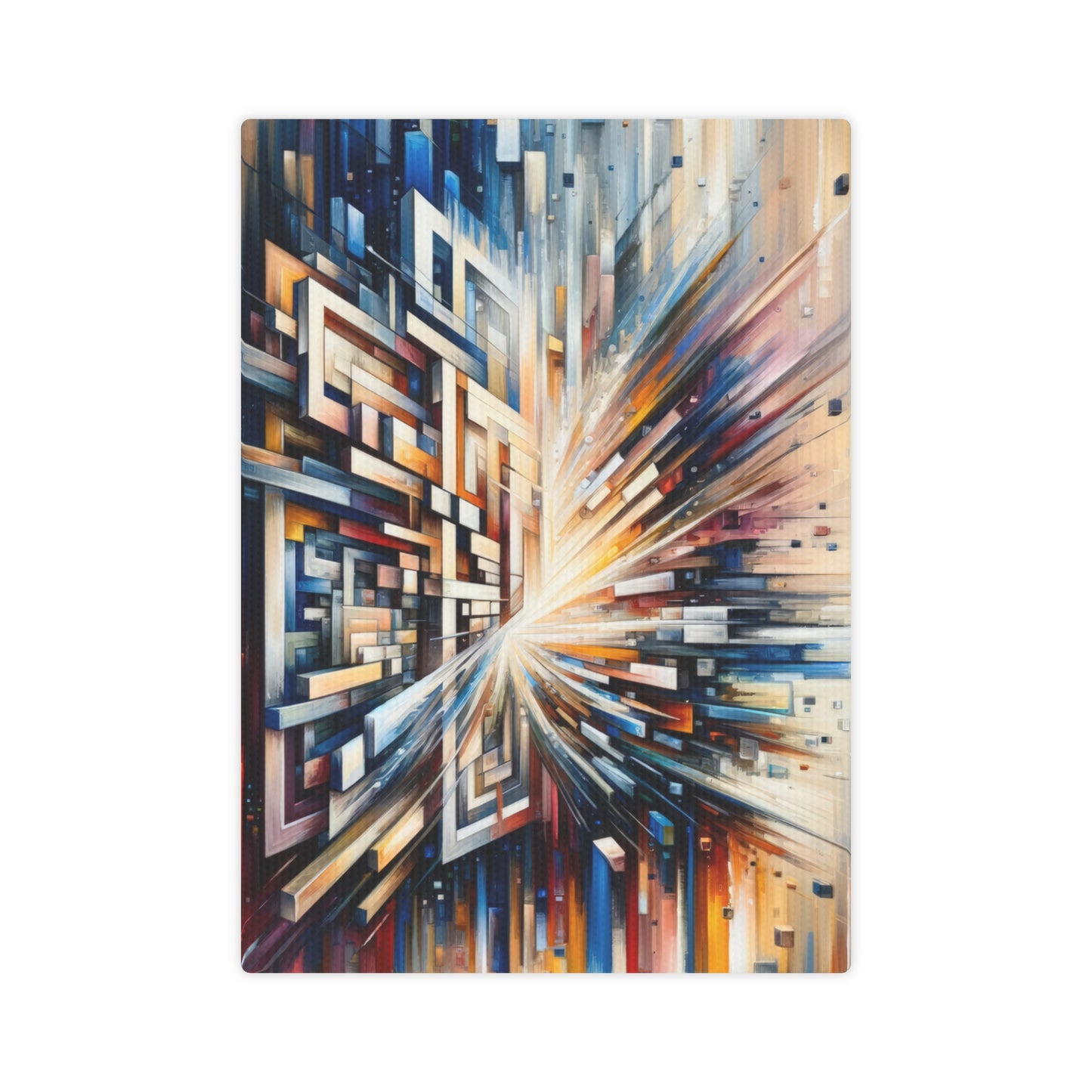 Pieces Unifying Focus Canvas Photo Tile