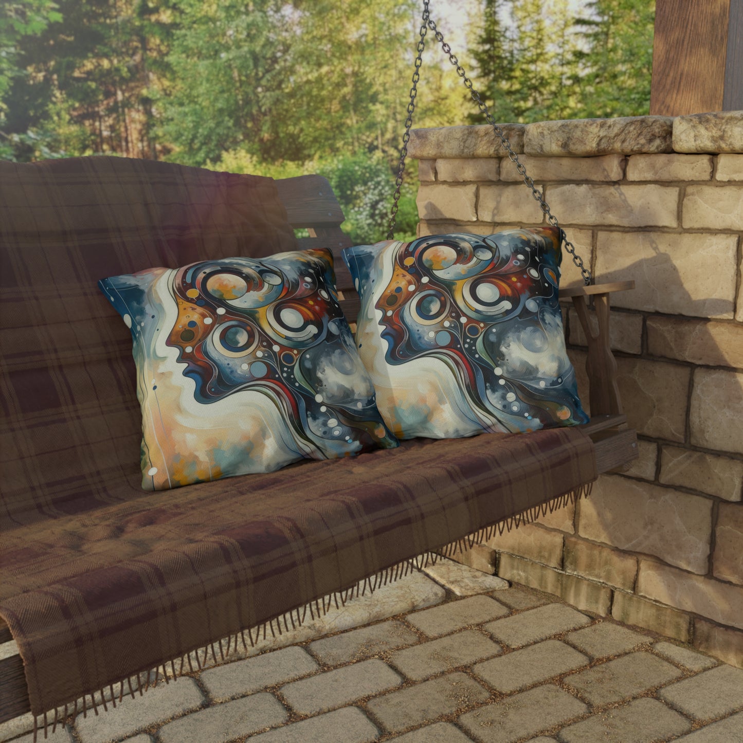 Marvel Uniting Dialogue Outdoor Pillows