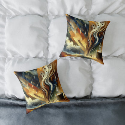 Aromatic Earth Encounter Spun Polyester Pillow