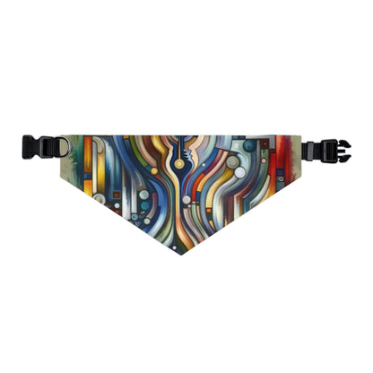 Embracing Faceted Unity Pet Bandana Collar