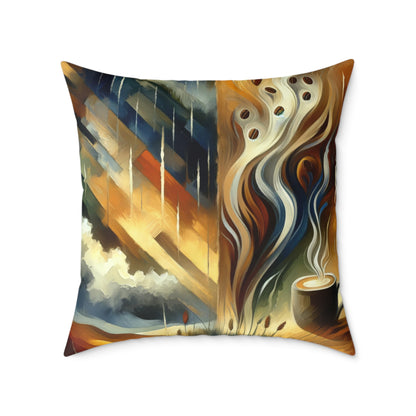 Aromatic Earth Encounter Spun Polyester Pillow