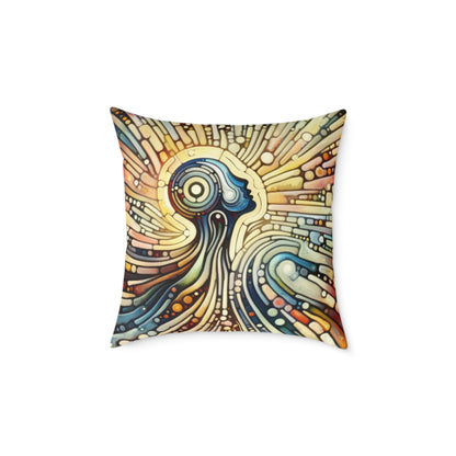 Inner Mosaic Kindness Spun Polyester Pillow