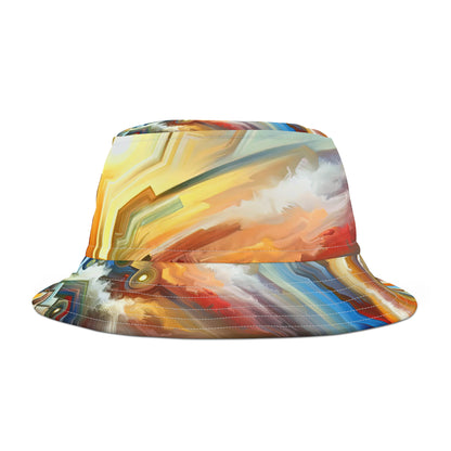 Unity Abstract Vibrancy Bucket Hat (AOP)