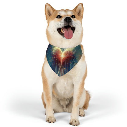 Transcendent Connection Beauty Pet Bandana Collar