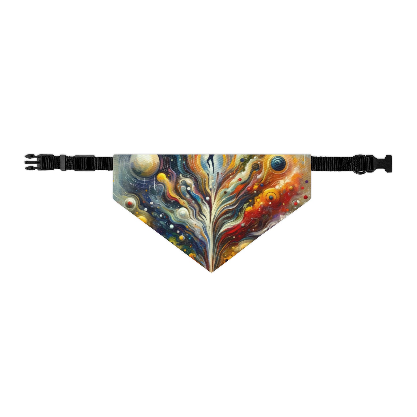 Cosmic Vision Tree Pet Bandana Collar