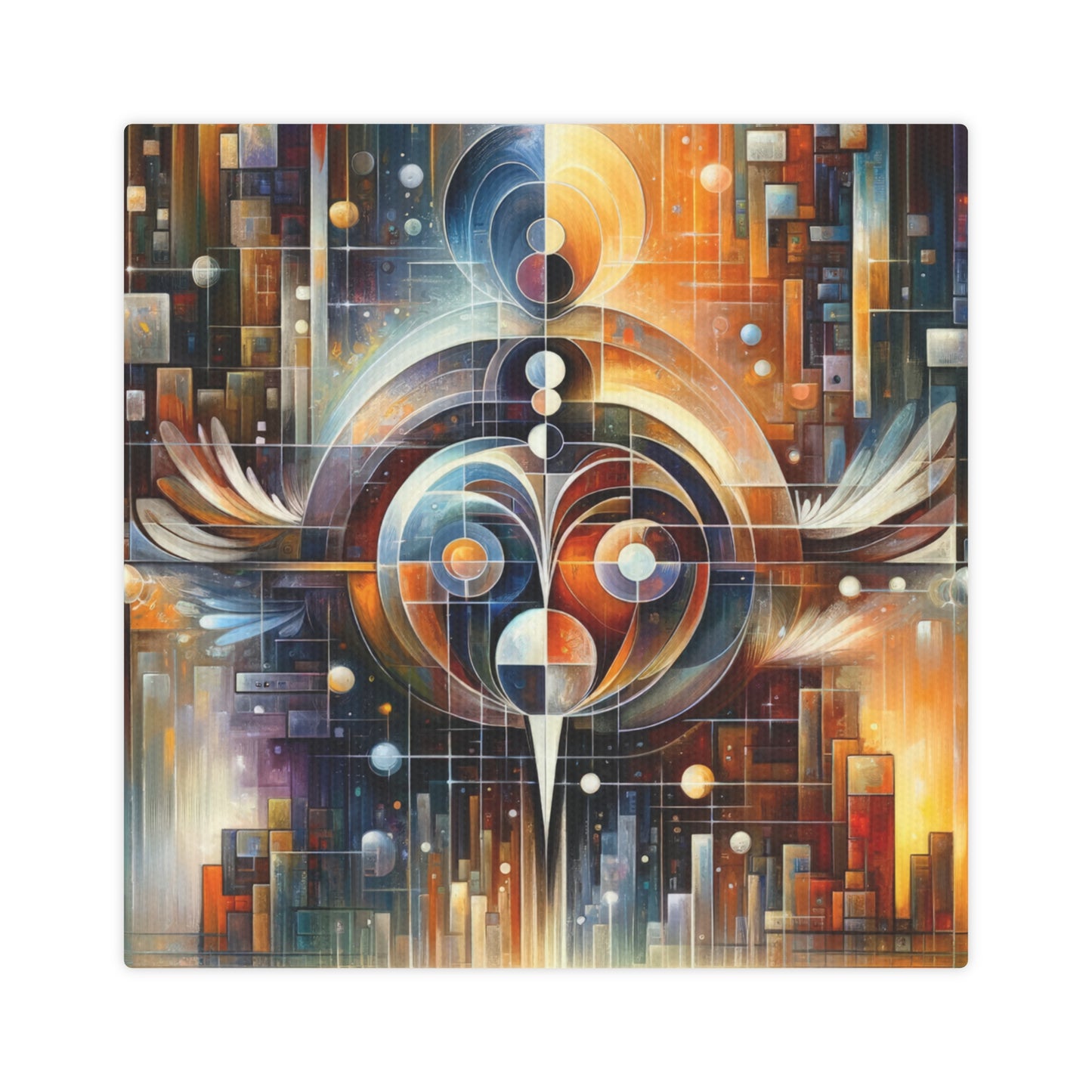 Tech Spirit Balance Canvas Photo Tile