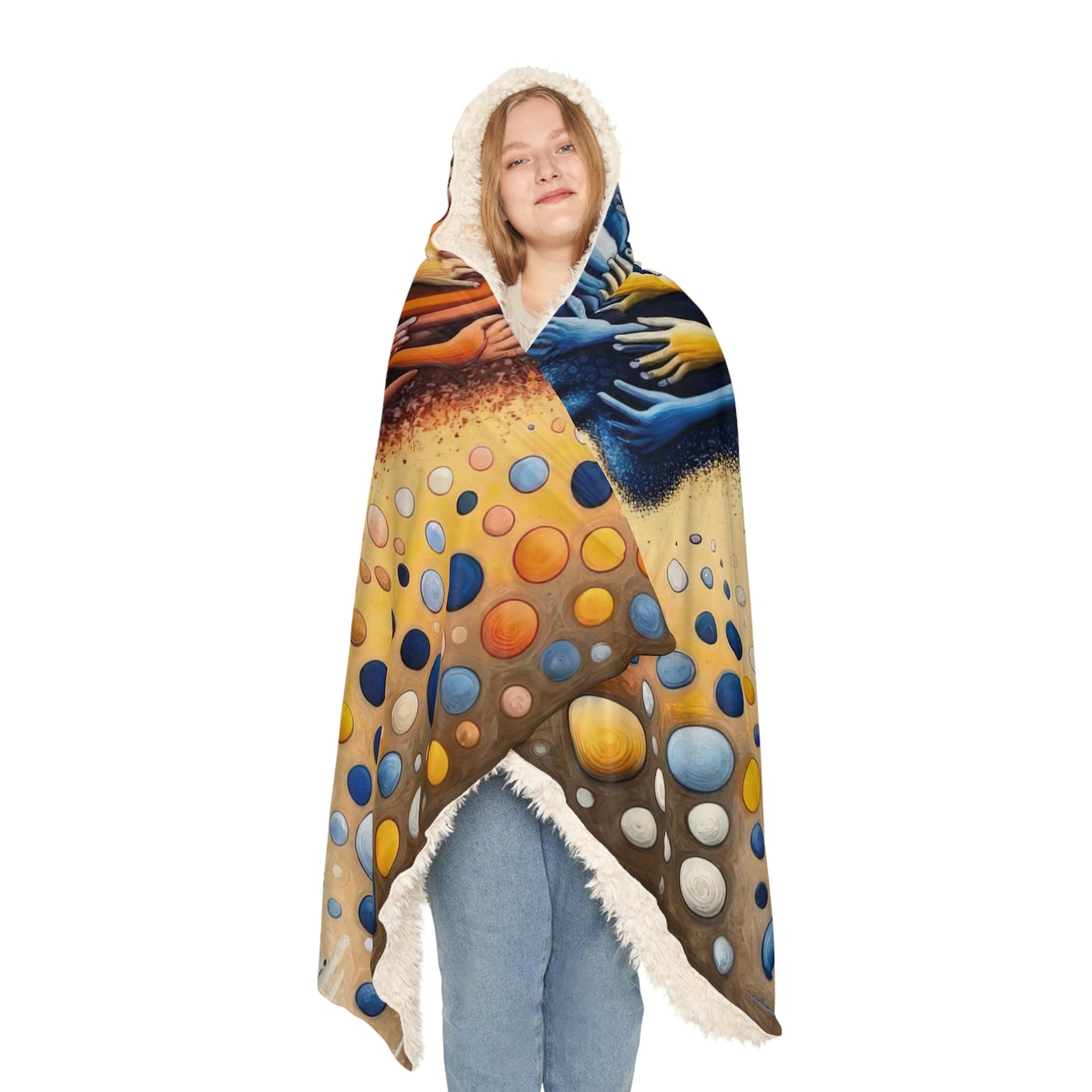 Unveiling Inner Essence Snuggle Blanket