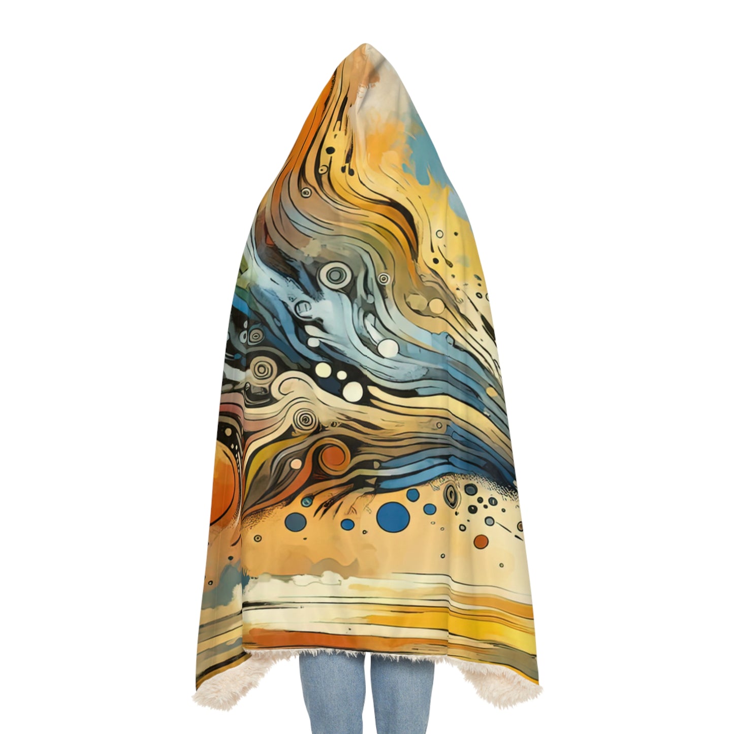 Intentional Awakening Reflection Snuggle Blanket