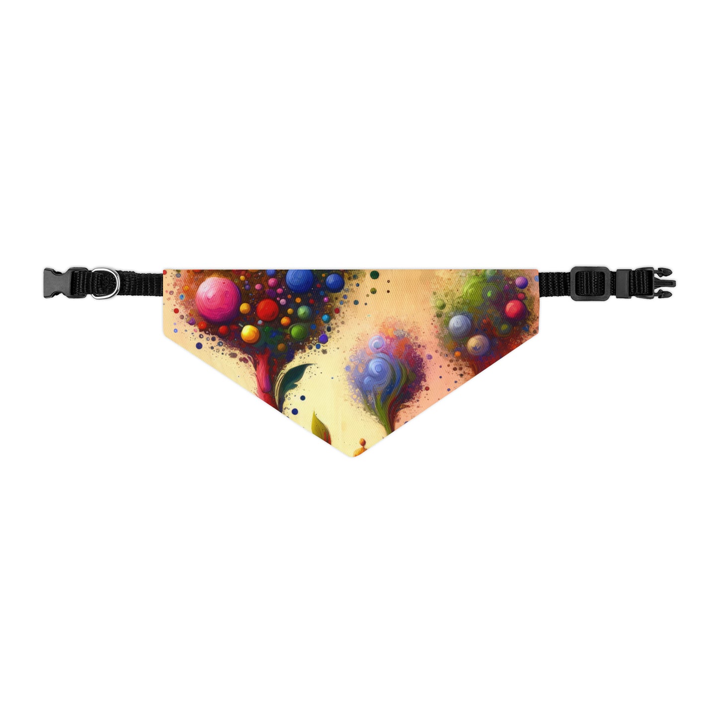 Vibrant Digital Arboriculture Pet Bandana Collar