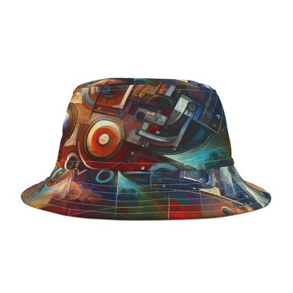 Tech Gratitude Fusion Bucket Hat (AOP)