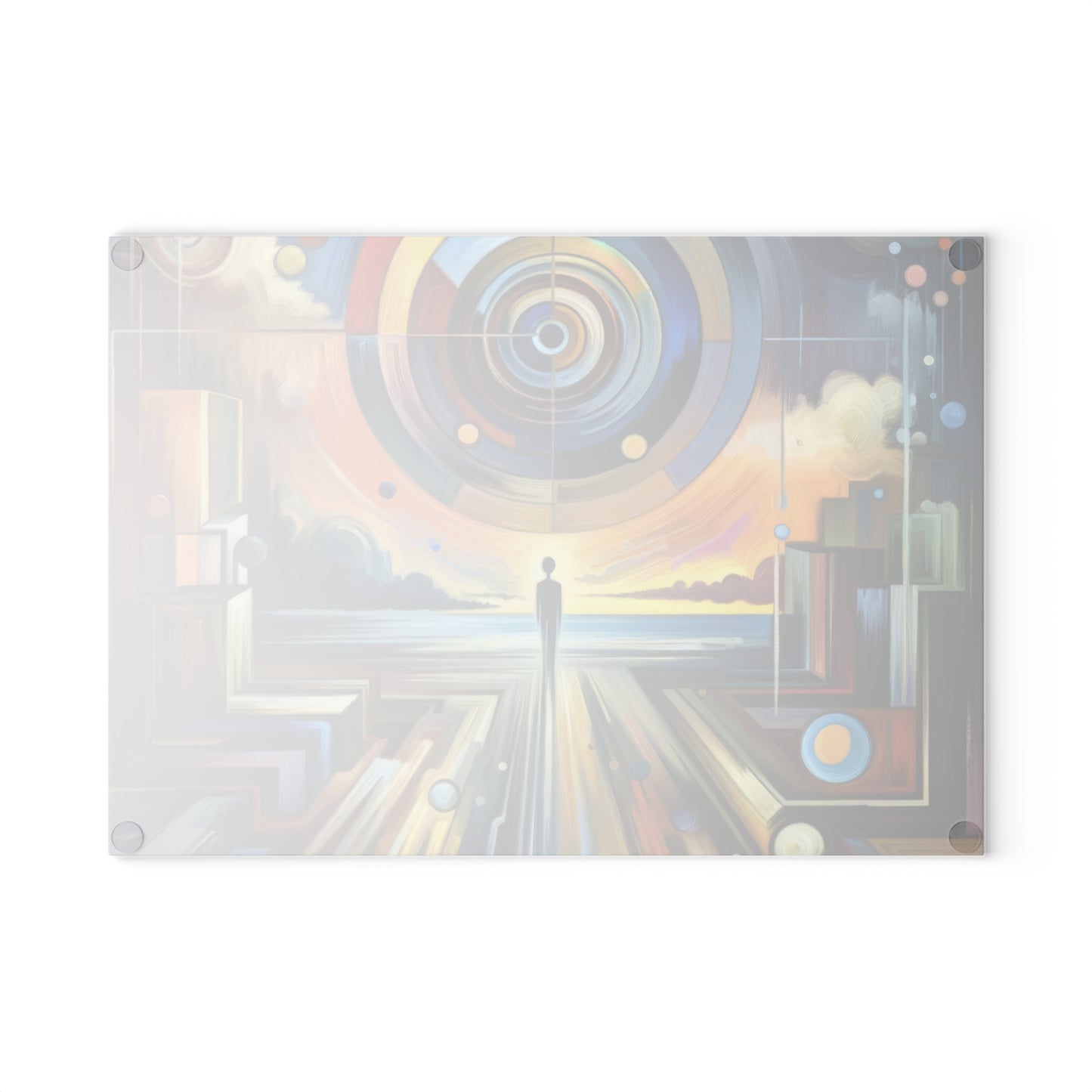 Self Insight Harmony Glass Cutting Board