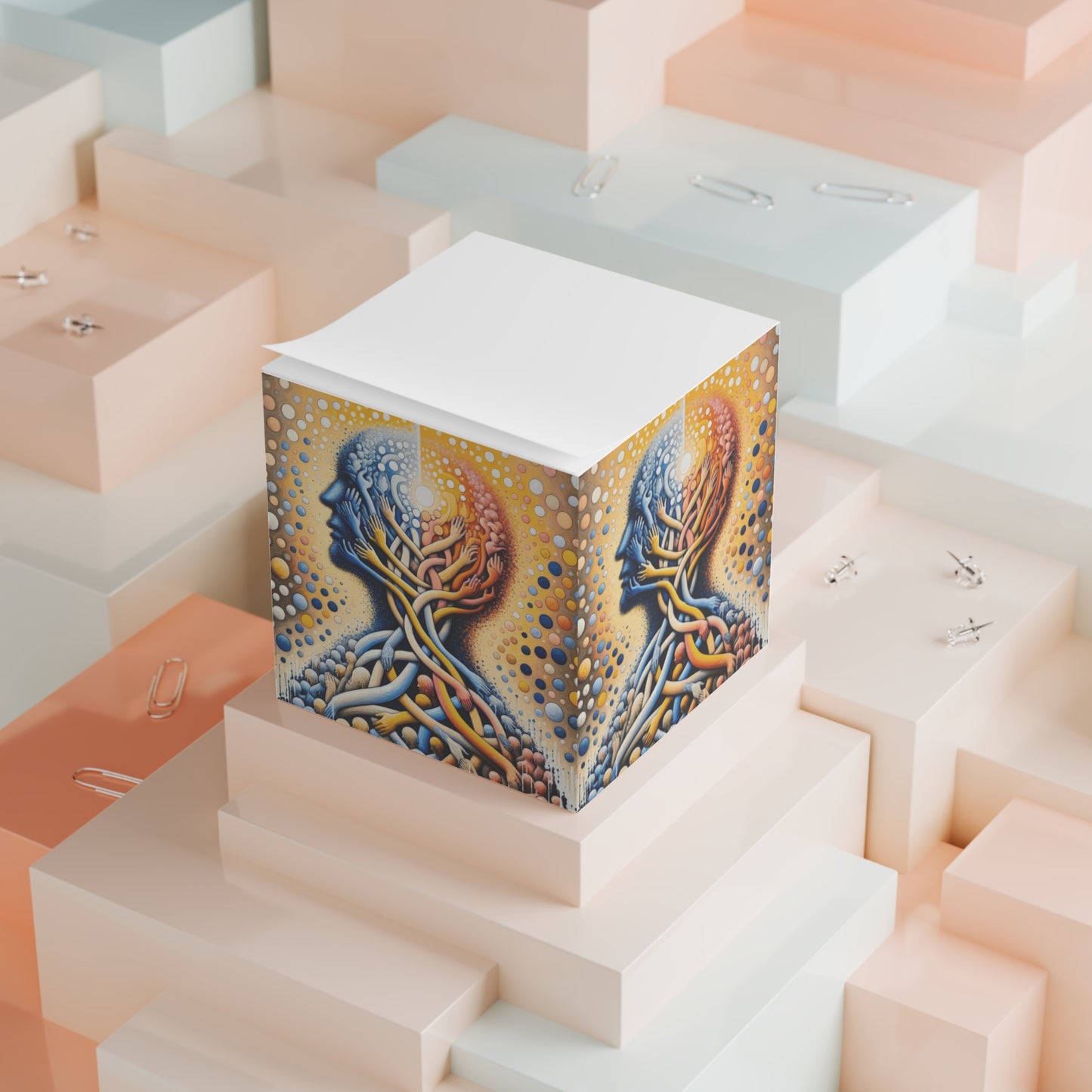 Unveiling Inner Essence Note Cube