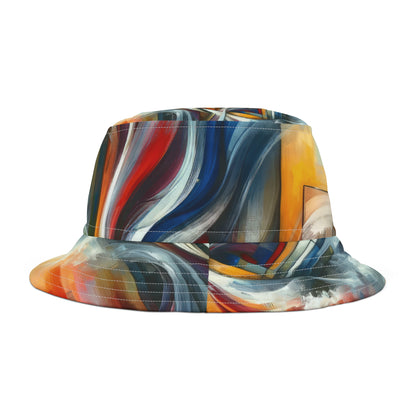 Transcending Abstract Limitations Bucket Hat (AOP)