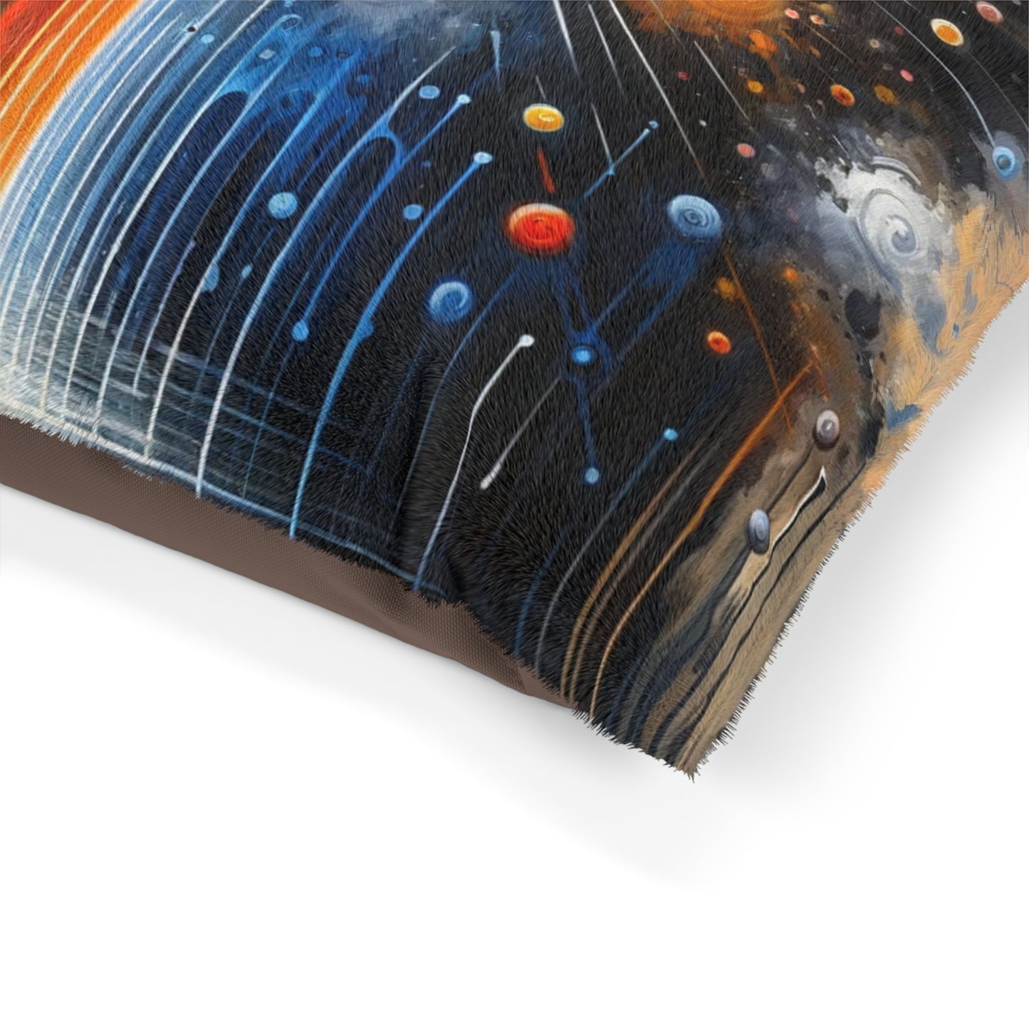 Luminous Abstract Tachism Pet Bed