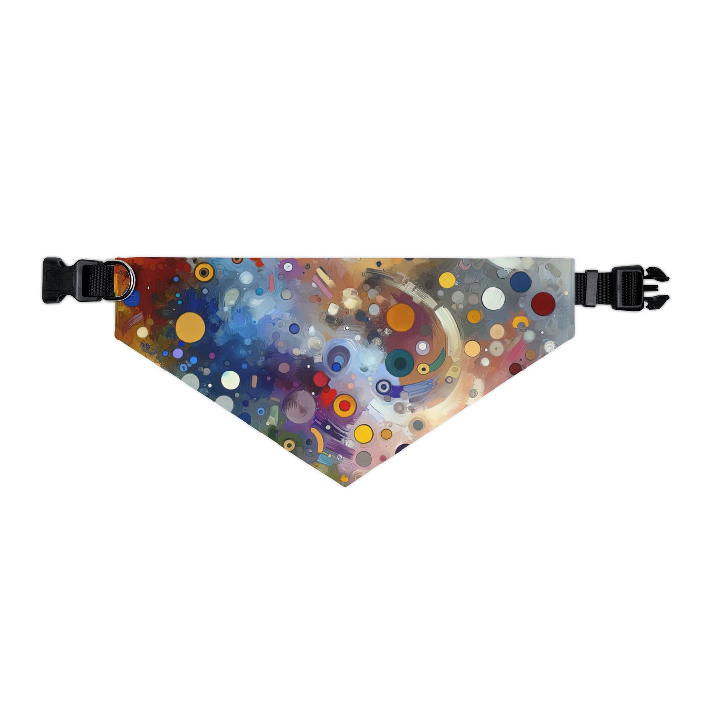 Humorous Unified Tachism Pet Bandana Collar