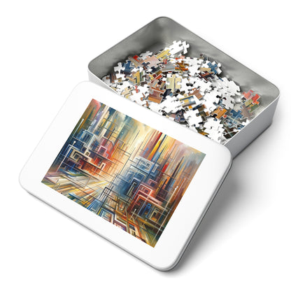 Urban Flow Interconnectedness Jigsaw Puzzle (30, 110, 252, 500,1000-Piece)