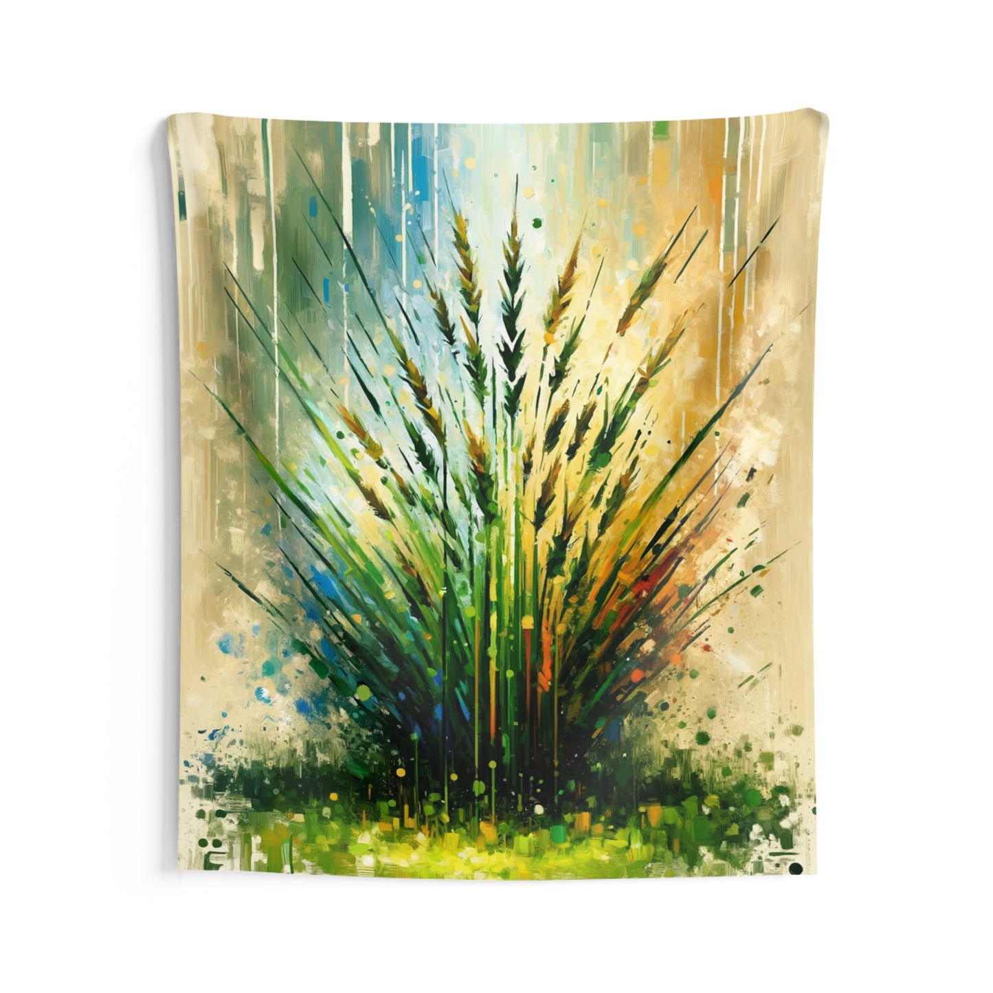 Grass Testament Change Indoor Wall Tapestries