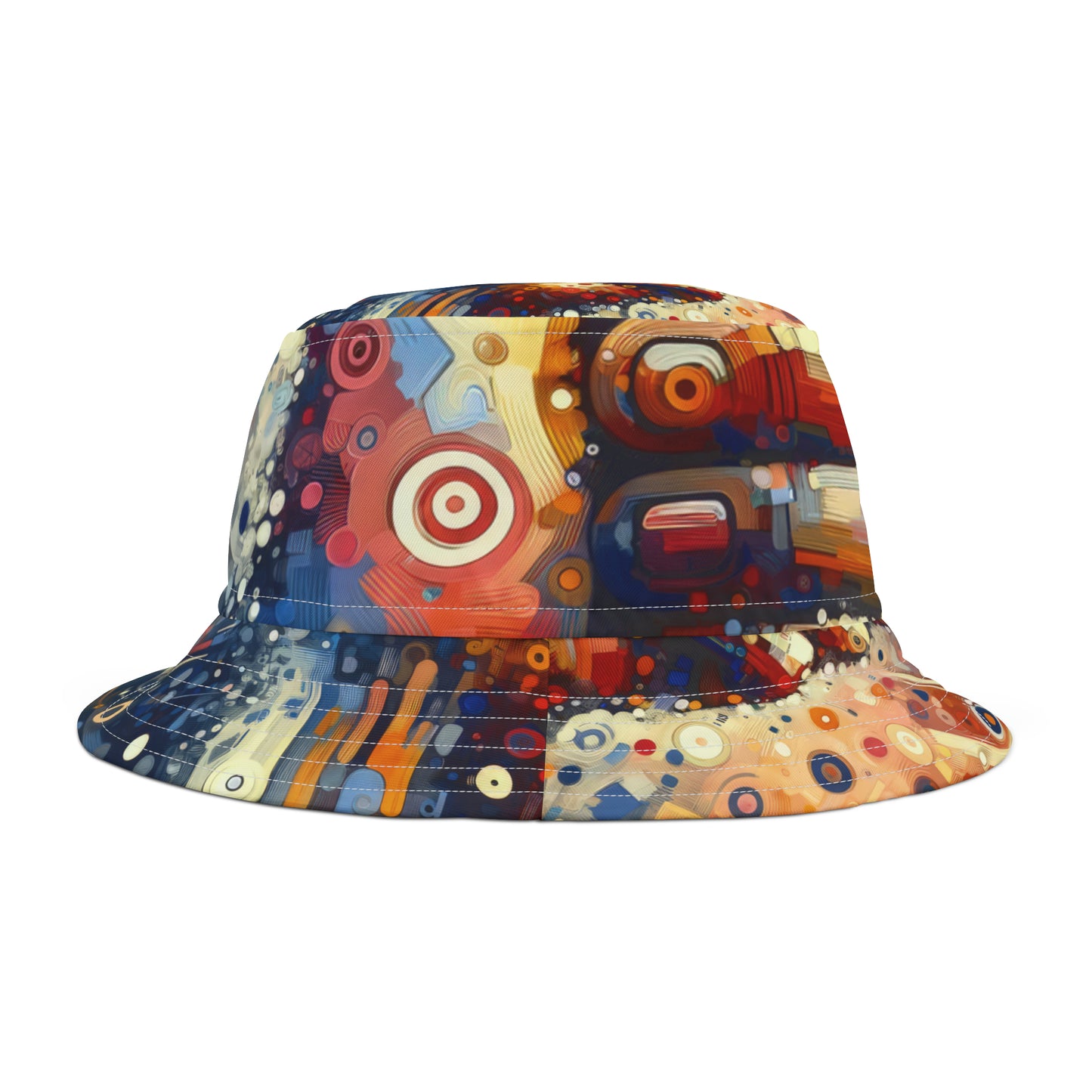 Digital Gratitude Nod Bucket Hat (AOP)