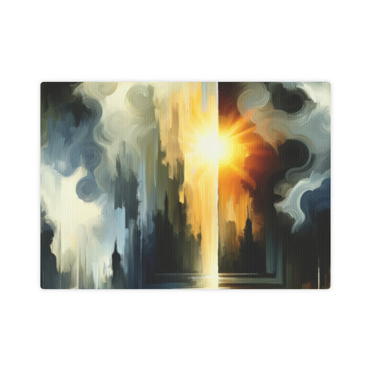 Dawn Dispels Darkness Canvas Photo Tile