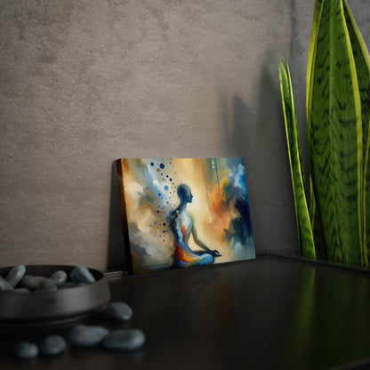 Resonance Abstract Healing Canvas Photo Tile