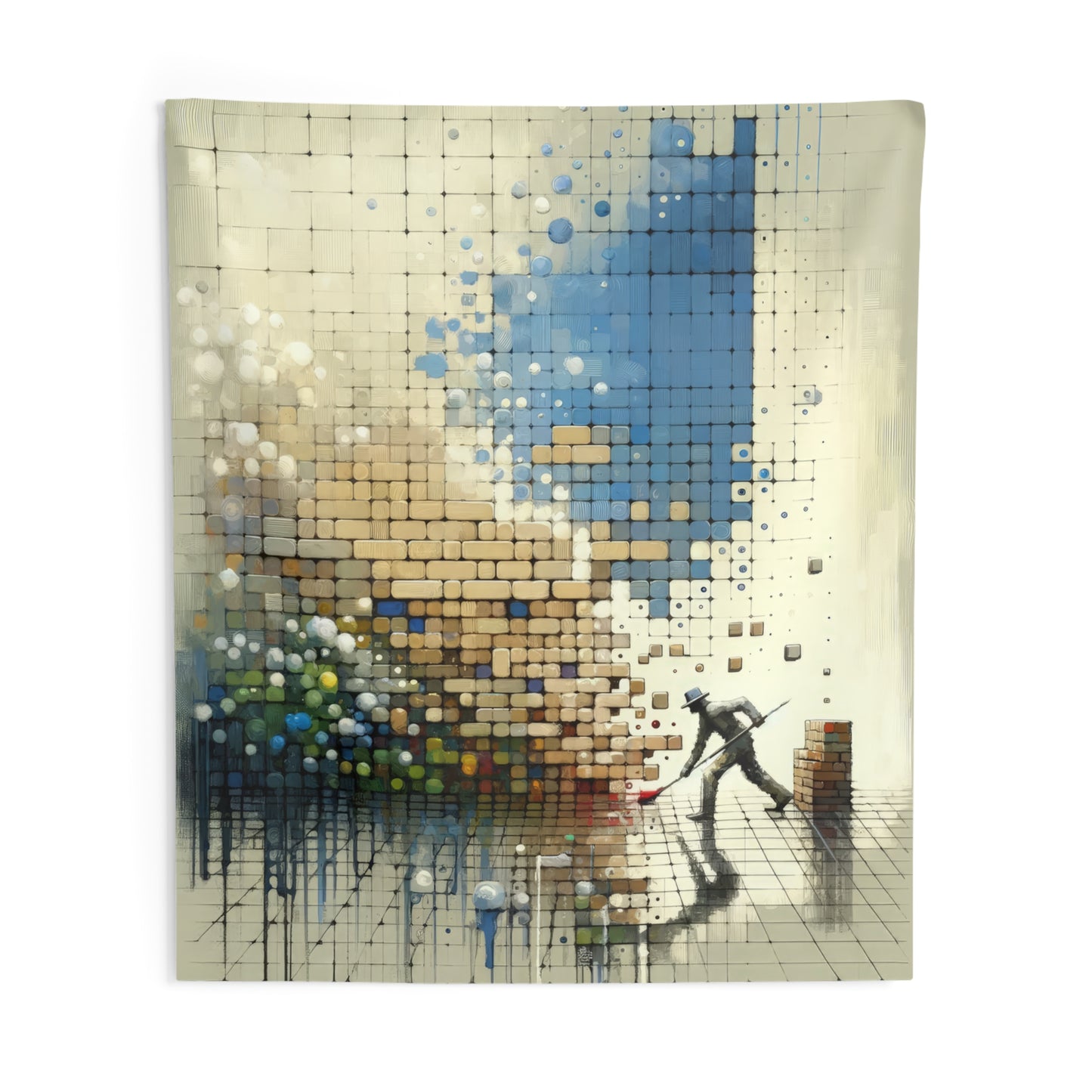 Change Tachism Everyday Indoor Wall Tapestries