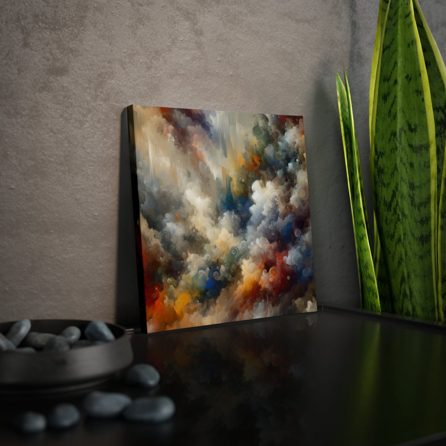 Unspoken Symphony Ethereal Canvas Photo Tile
