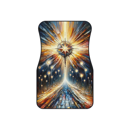 Wisdom Compass Journey Car Mats (2x Front)