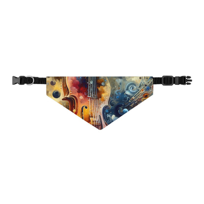 Symphonic Choices Canvas Pet Bandana Collar