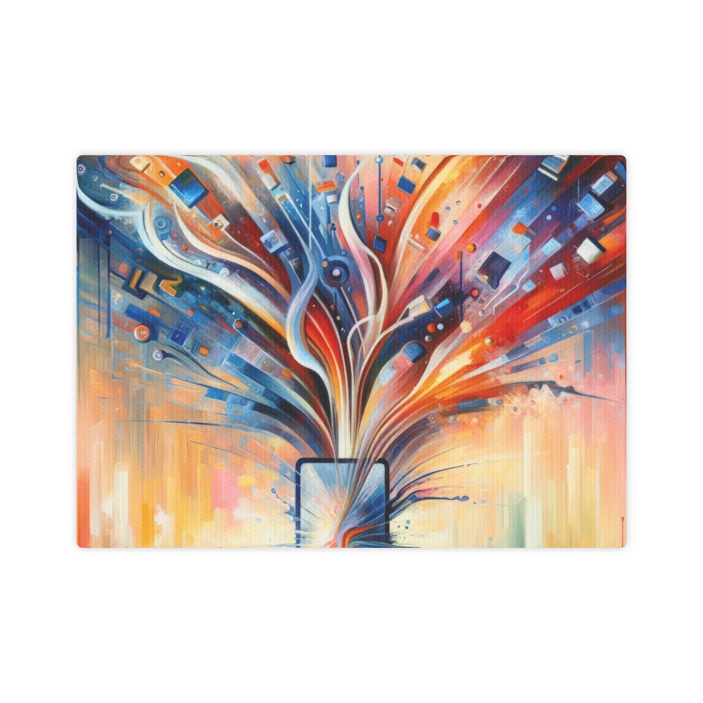 Empowerment Through Technology Canvas Photo Tile