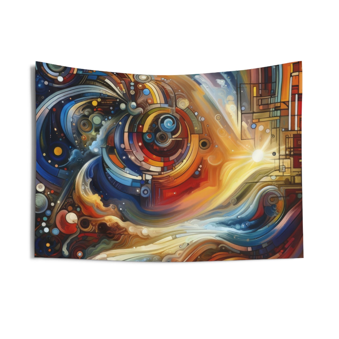 Ritualistic Growth Symphony Indoor Wall Tapestries