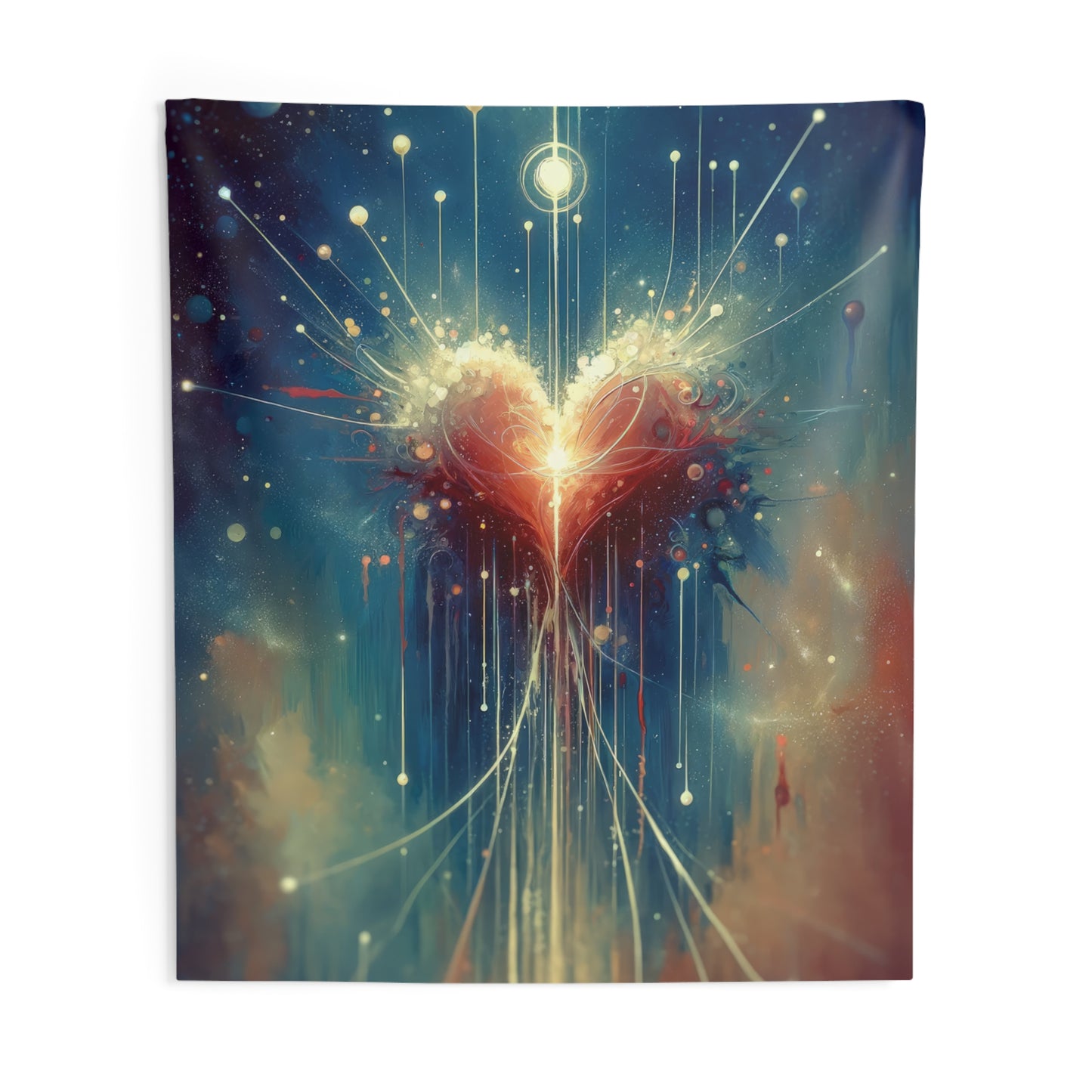 Transcendent Connection Beauty Indoor Wall Tapestries