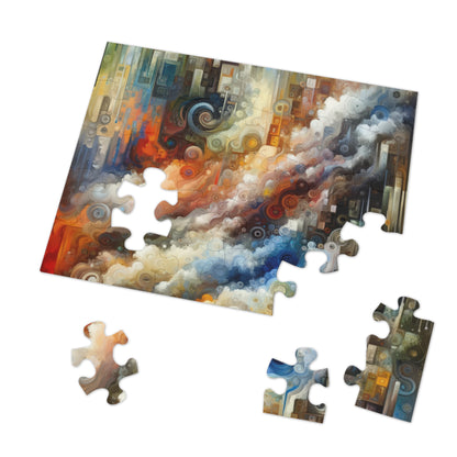 Tachist Unity Diversity Jigsaw Puzzle (30, 110, 252, 500,1000-Piece)