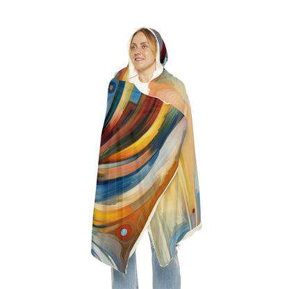 Transformative Harmonic Tachism Snuggle Blanket