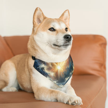Tumultuous Sea Enlightenment Pet Bandana Collar