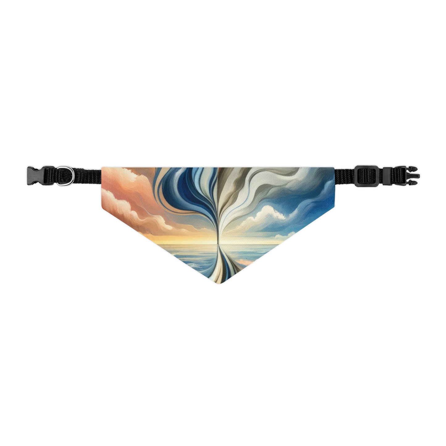 Tachism Confluence Harmony Pet Bandana Collar
