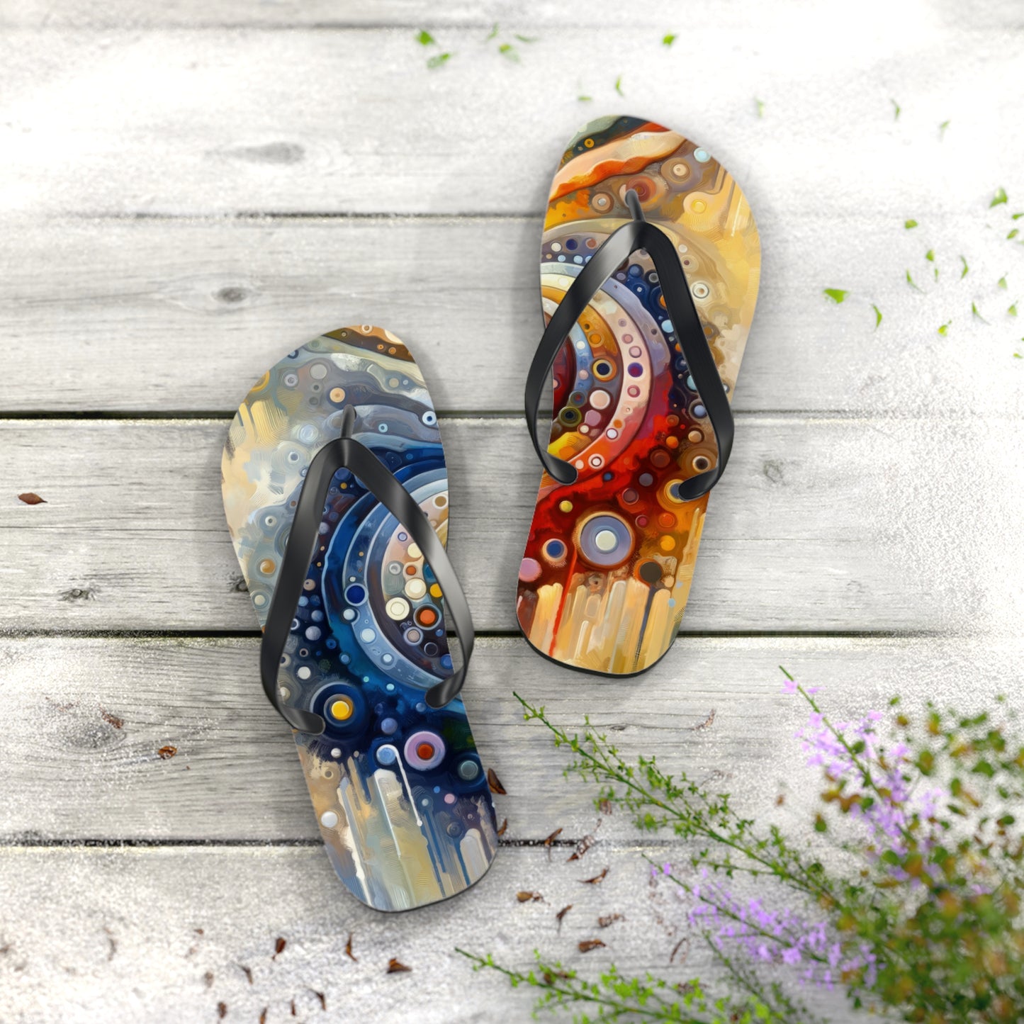 Harmonic Heart Essence Flip Flops