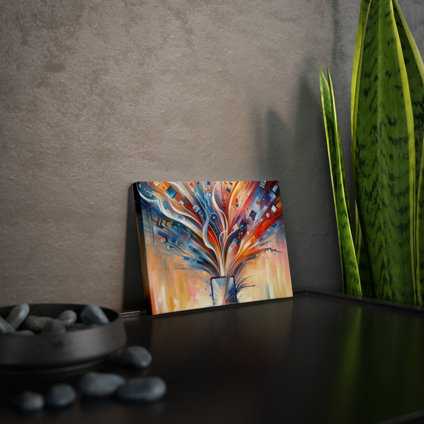 Empowerment Through Technology Canvas Photo Tile