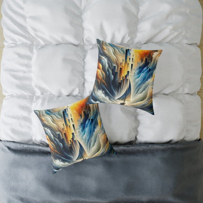 Beacon Sail Change Spun Polyester Pillow