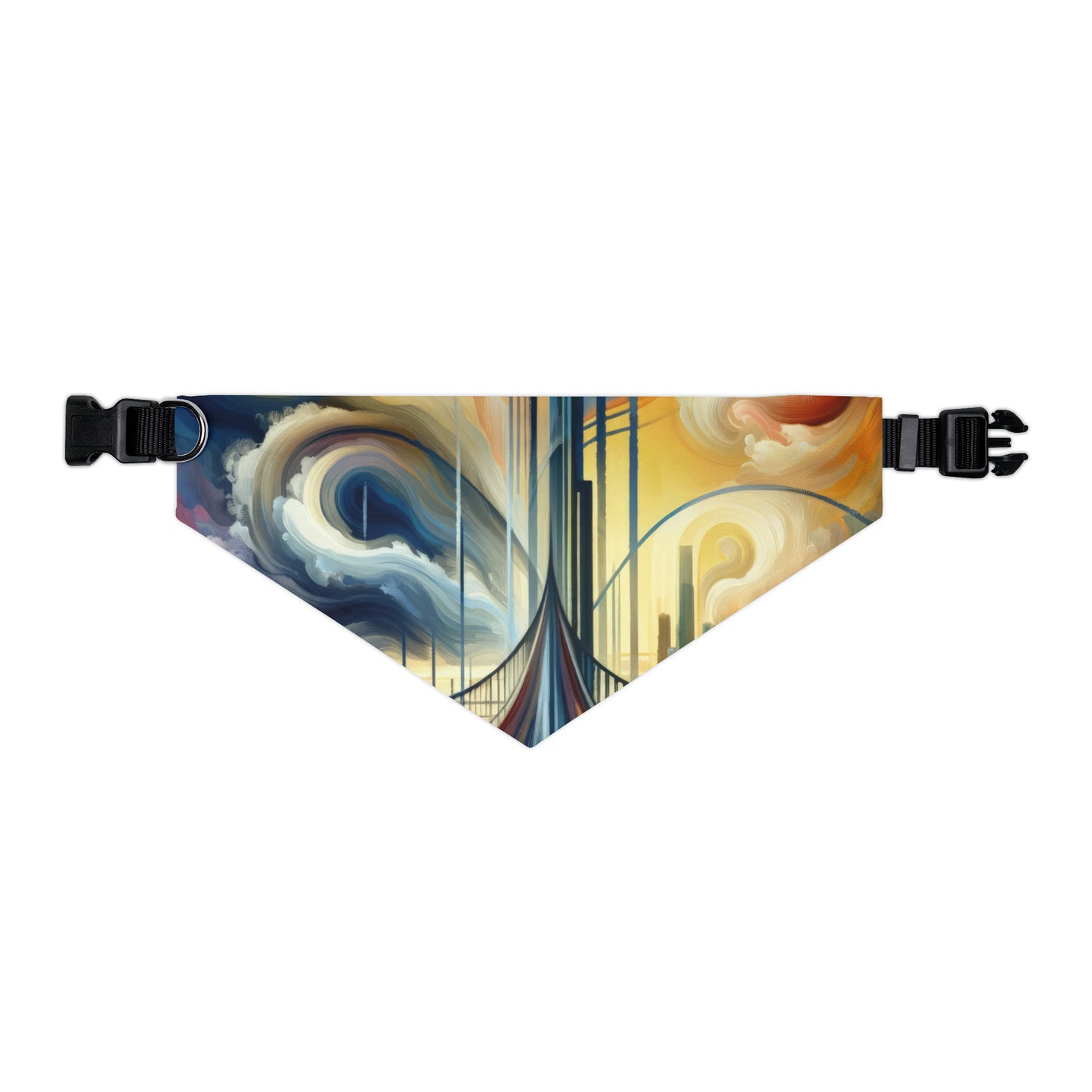 Conscious Bridge Tachism Pet Bandana Collar