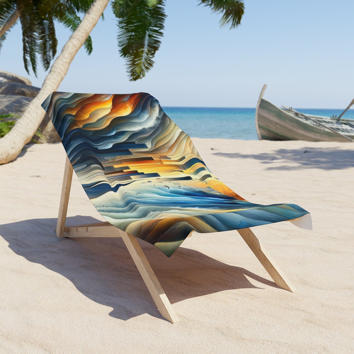 Beacon Sail Change Beach Towel