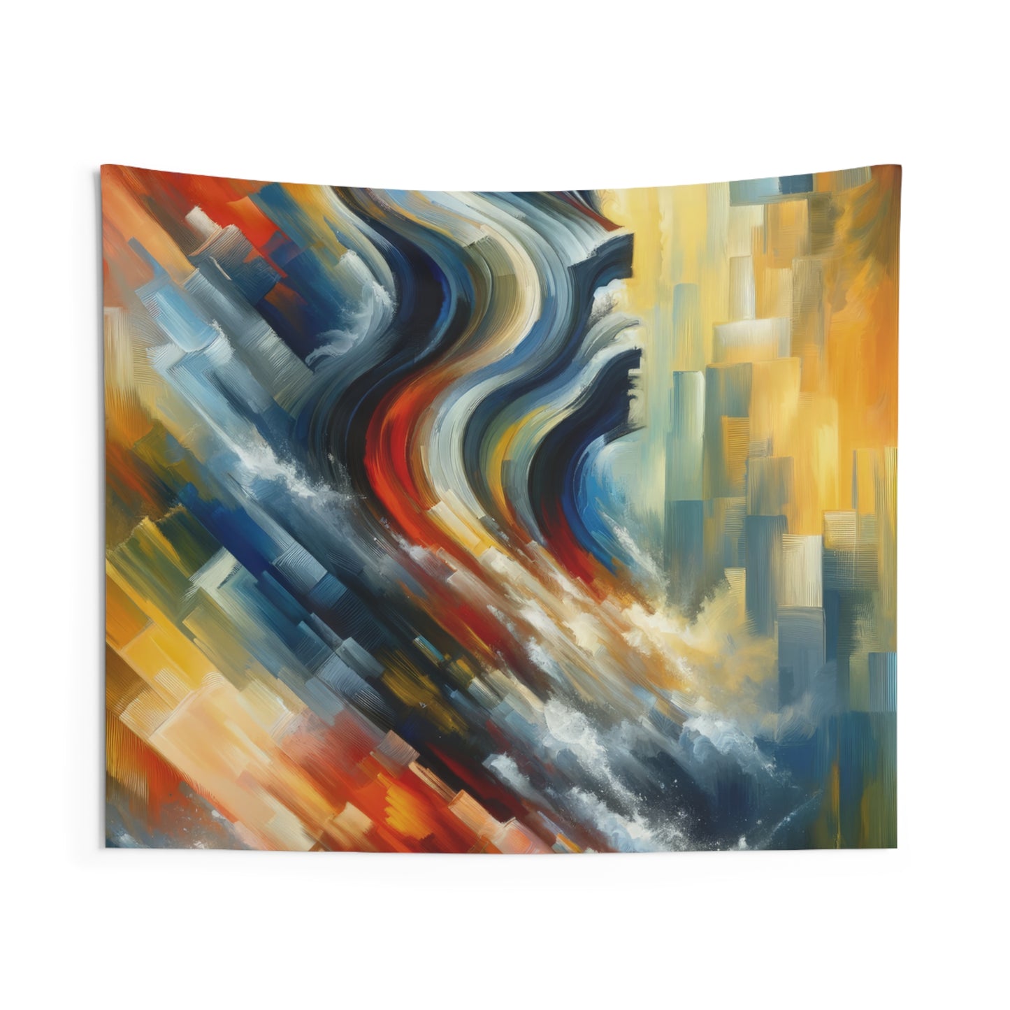 Persistence Force Abstract Indoor Wall Tapestries