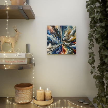 Digital Divide Navigation Canvas Photo Tile
