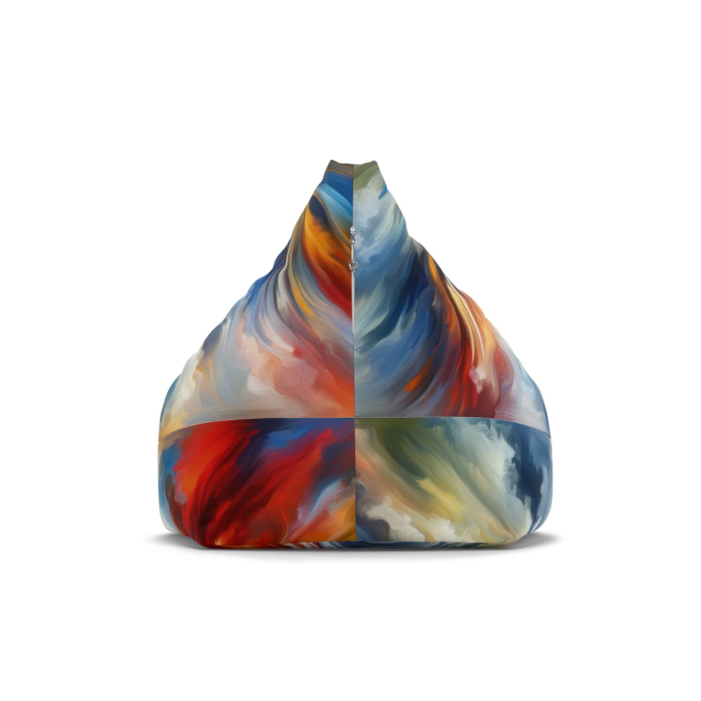 Convergent Abstract Unity Bean Bag Chair Cover
