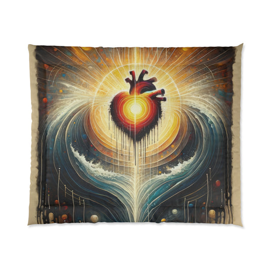 Awakened Heart Waves Comforter